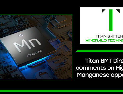 Titan BMT Director discusses opportunity in battery technology market for High Purity Manganese